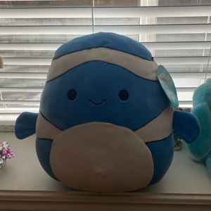 12” Blue Ricky Squishmallow brand new with tags attached